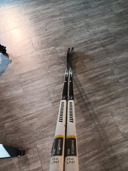 Intermediate Warrior Dynasty AX1 Left Hand Hockey Stick W88M 2-Pack (New)