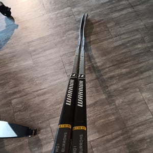 Intermediate Warrior Ax3 Left Hand Hockey Stick W01 2-Pack (New)