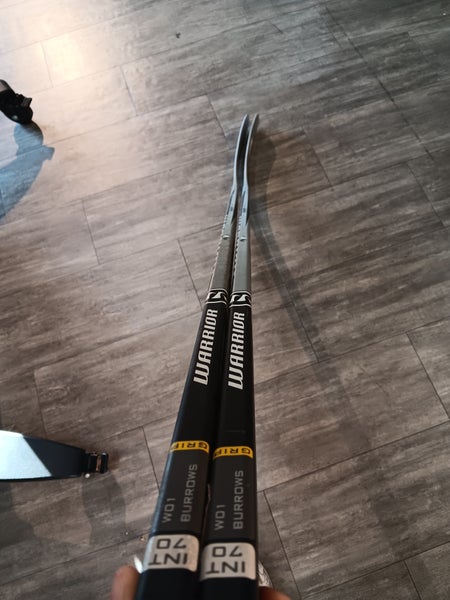 Intermediate Warrior Ax3 Left Hand Hockey Stick W01 2-Pack (New)