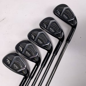 Callaway EPIC Star Iron Set 7-PW+GW Grand Bassara 55g Senior Graphite Mens RH