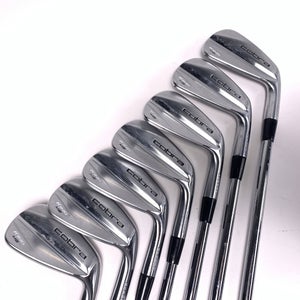 Cobra KING Forged MB 2023 Iron Set 4-PW KBS Tour 130 Extra Stiff Steel Mens RH