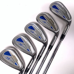 Adams Speedline Blue Iron Set 6-PW Speedline Uniflex Steel Mens RH