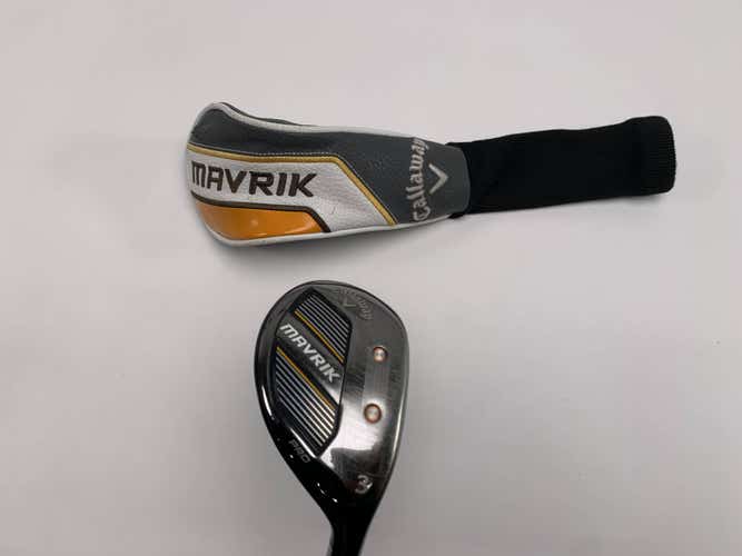 Callaway Mavrik Pro 3 Hybrid 20* Fujikura Pro 2.0 8-S Stiff Graphite Mens RH HC