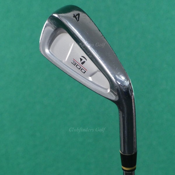 TaylorMade 300 Forged Single 4 Iron True Temper Dynamic Gold S300 Steel Stiff