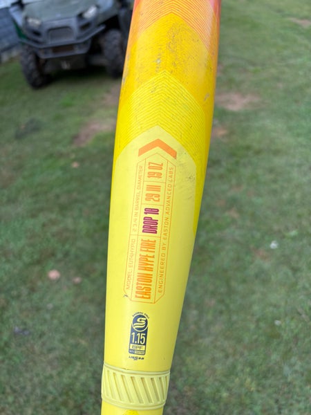 2024 Easton Hype Fire Composite USSSA Certified Bat (-10) 19 oz 29" (Used)