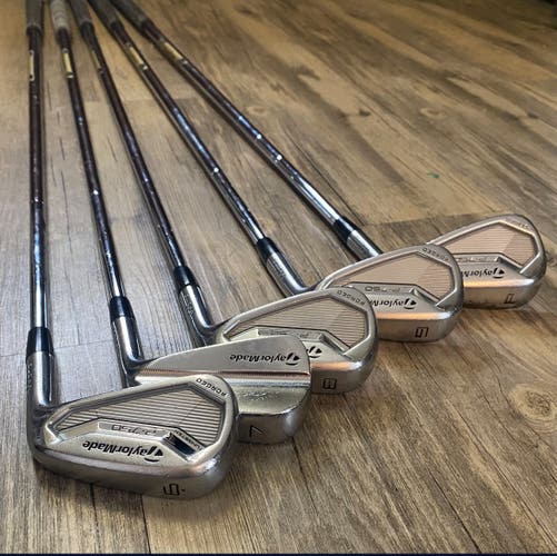 Taylormade P750 Forged Iron Set 6-9P (RH) True Temper Steel Tour Issue X100