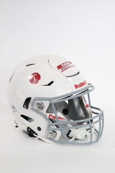 Riddell Speedflex Youth Football Helmet White, Size Large, 2024, READ
