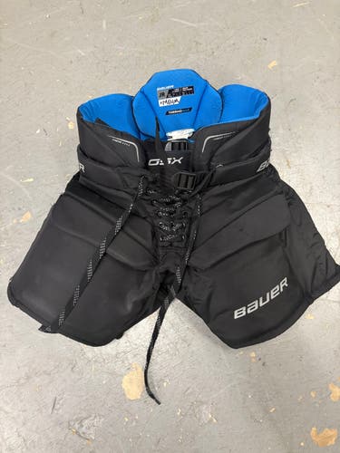 Bauer GSX Junior Large/Extra Large Goalie Pants - Black - Used
