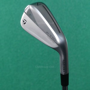 TaylorMade P-770 2023 Forged Single 7 Iron TI DG EX Weight Lock S200 Steel Stiff