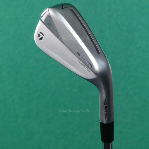 TaylorMade P-770 2023 Forged Single 7 Iron TI DG EX Weight Lock S200 Steel Stiff