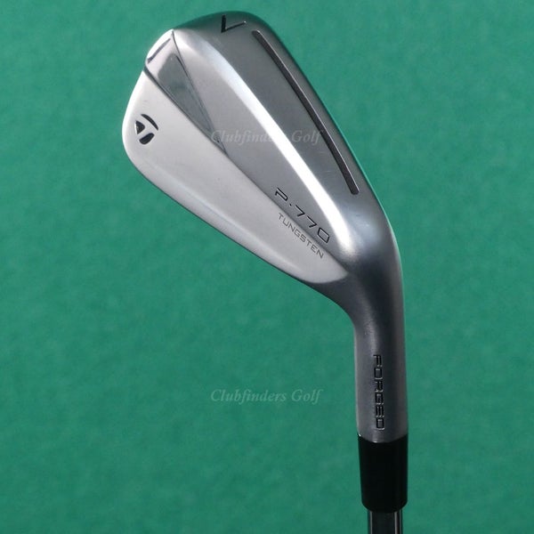 TaylorMade P-770 2023 Forged Single 7 Iron TI DG EX Weight Lock S200 Steel Stiff