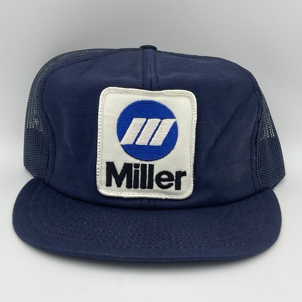 Vintage Miller Electric Welding Snapback Trucker Hat Patch Cap Louisville Mfg