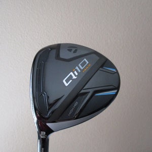 MEN'S LEFT HAND TAYLORMADE Qi10 MAX 16* 3 WOOD SPEEDER NX TCS 50 REGULAR FLEX + HC (New-Open Stock)