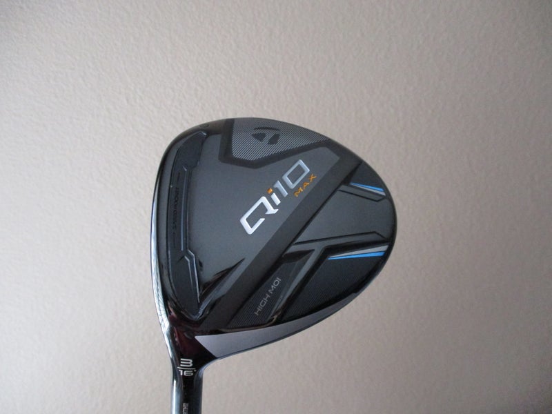 MEN'S LEFT HAND TAYLORMADE Qi10 MAX 16* 3 WOOD SPEEDER NX TCS 50 REGULAR FLEX + HC (New-Open Stock)