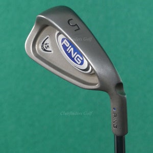Ping i5 Blue Dot Single 5 Iron Factory CS Lite Steel Stiff