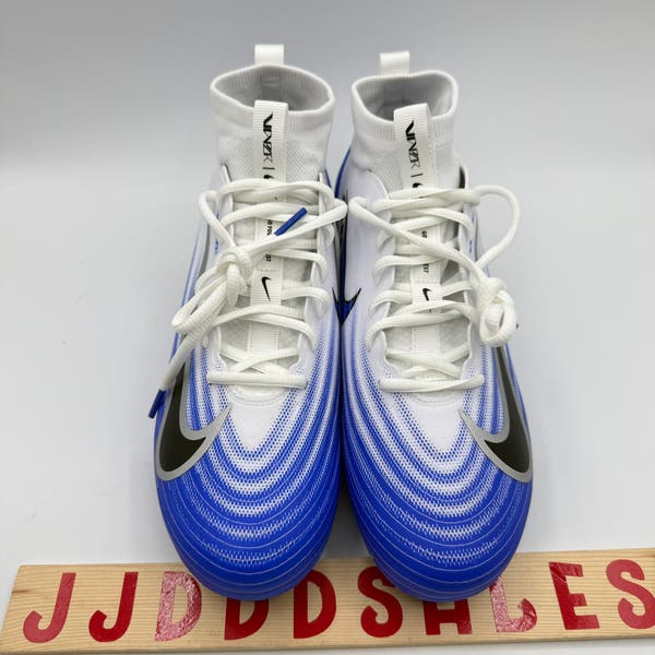 Nike Air Zoom Vapor Pro 1 Football Cleat White Racer Blue  display picture 3