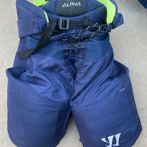 Men's Senior Medium Warrior Alpha LX PRO Hockey Pants Pro Stock (Used)