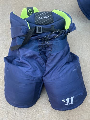 Men's Senior Medium Warrior Alpha LX PRO Hockey Pants Pro Stock (Used)