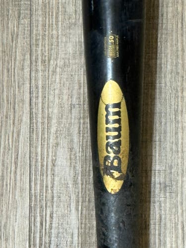 2025 Baum Gold Stock Wood Composite BBCOR Certified Bat (-3) 28 oz 31" (Used)