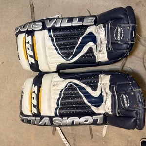 34" TPS Louisville Goalie Leg Pads (Used)