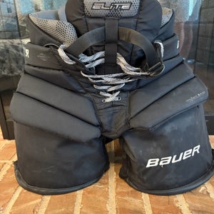 2024 Intermediate Medium Bauer Elite Hockey Goalie Pants (Used)