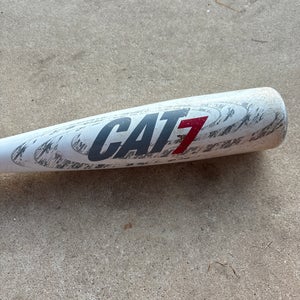 2017 Marucci CAT7 Alloy USSSA Certified Bat (-10) 17 oz 27" (Used)