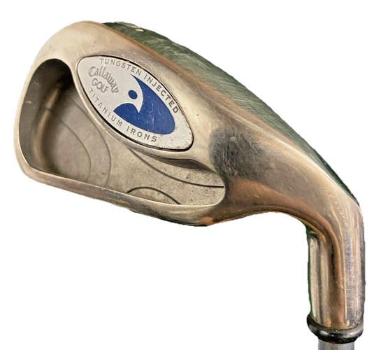 Callaway Hawk Eye Tungsten Ti 5 Iron RH Light Senior Flex Graphite 38" New Grip
