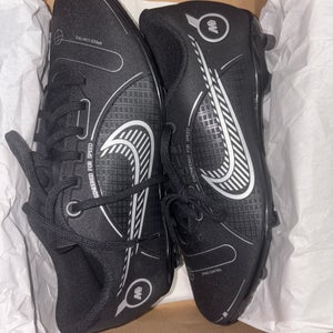 Black Unisex Size M 6.5 (W 7.5) Nike Vapor 14 Elite FG Turf Cleats Cleats (New)