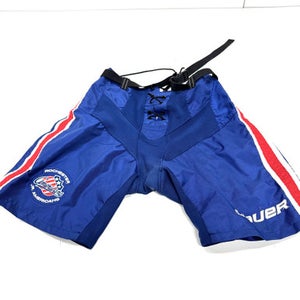Used Bauer AMERKS SHELL ONLY Junior Pant Royal Blue XL 11860-S000299247
