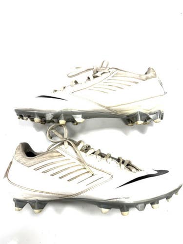 Used Nike Adult FB Cleats White Senior 12.5 11860-C000299231