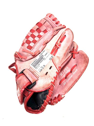 Used Rawlings HIGHLIGHT BB/SB Glove RH Throw Red 12" 11860-S000299218