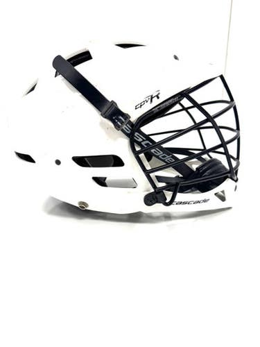 Used Cascade CASCADE CPVR Lacrosse Helmet White XS 11860-S000299212