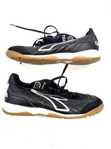 Used Diadora Soccer Indoor Shoes Black Senior 9.5 11860-C000299205