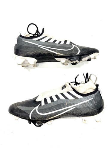 Used Nike GHOST LAX Cleats Mens Black And Grey Senior 8 11860-C000299199