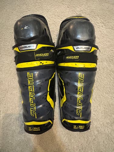 Used Bauer Supreme S29 Shin Pads