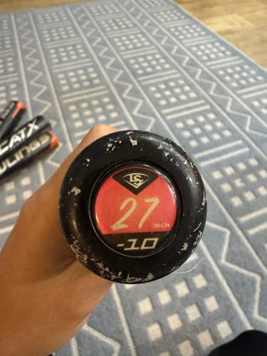 Louisville Slugger Meta Composite USSSA Certified Bat (-10) 17 oz 27" (Used)