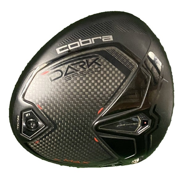 Cobra Dark Speed Max Driver Head Only 10.5* With Adjustment Screw 9-12* RH Nice