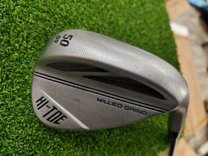 Taylormade Milled Grind Hi-Toe 3 Chrome 50 Degree Gap Wedge 50.09 KBS Hi-Rev 2.0