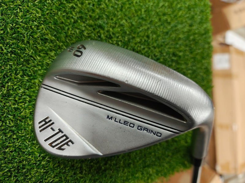 Taylormade Milled Grind Hi-Toe 3 Chrome 60 Degree Lob Wedge 60.10 KBS Hi-Rev 2.0