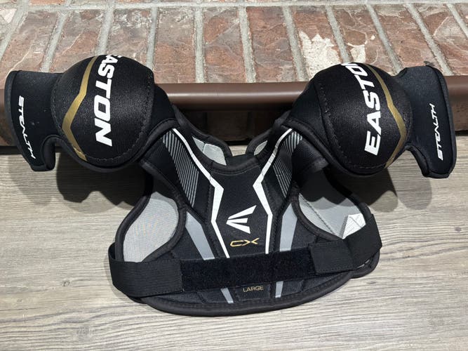 Large Youth Easton Stealth CX Shoulder Pads (Used)