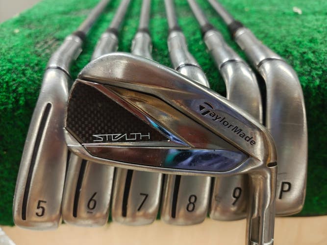 Taylormade Stealth Golf Iron set 4-PW KBS MAX MT 85 Steel Shaft Regular Flex