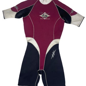 Wavelength Australia Womens Spring Shorty Wetsuit Size 8 Wave 2/1