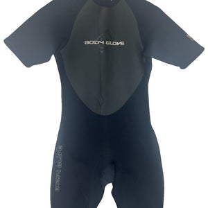 Body Glove Mens Shorty Spring Wetsuit Size Medium 2/1 Pro 2 Black