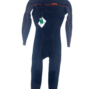 NEW Tribord Mens Full Wetsuit Size Small Chest Zip GBS with Taped Seams!