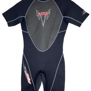 Jobe Childs Spring Shorty Wetsuit Youth Kids Size 14 Black 2/1