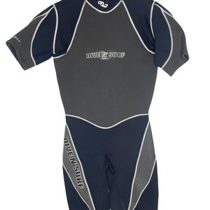 Dive N Surf Mens Shorty Spring Wetsuit Size Large 3/2 - Excellent Condition!