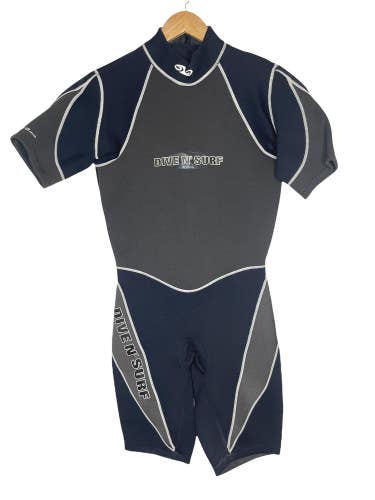 Dive N Surf Mens Shorty Spring Wetsuit Size Large 3/2 - Excellent Condition!