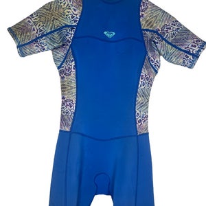 Roxy Girls Shorty Wetsuit Childs Youth Kids Size 16 Syncro 2/2