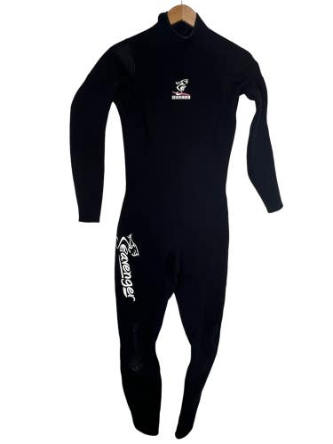 SeaAvenger Womens Full Wetsuit Size 9 (Medium) Black 3/2 - Excellent Condition!