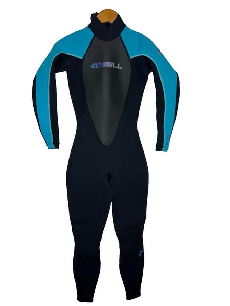NEW O'Neill Womens Full Wetsuit Size 14 Reactor 3/2 Turq/Black